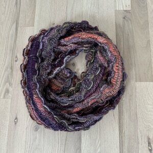 Wool infinity scarf